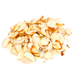 almond flakes unpeeled