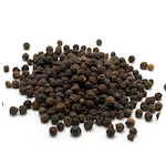 black peppercorns