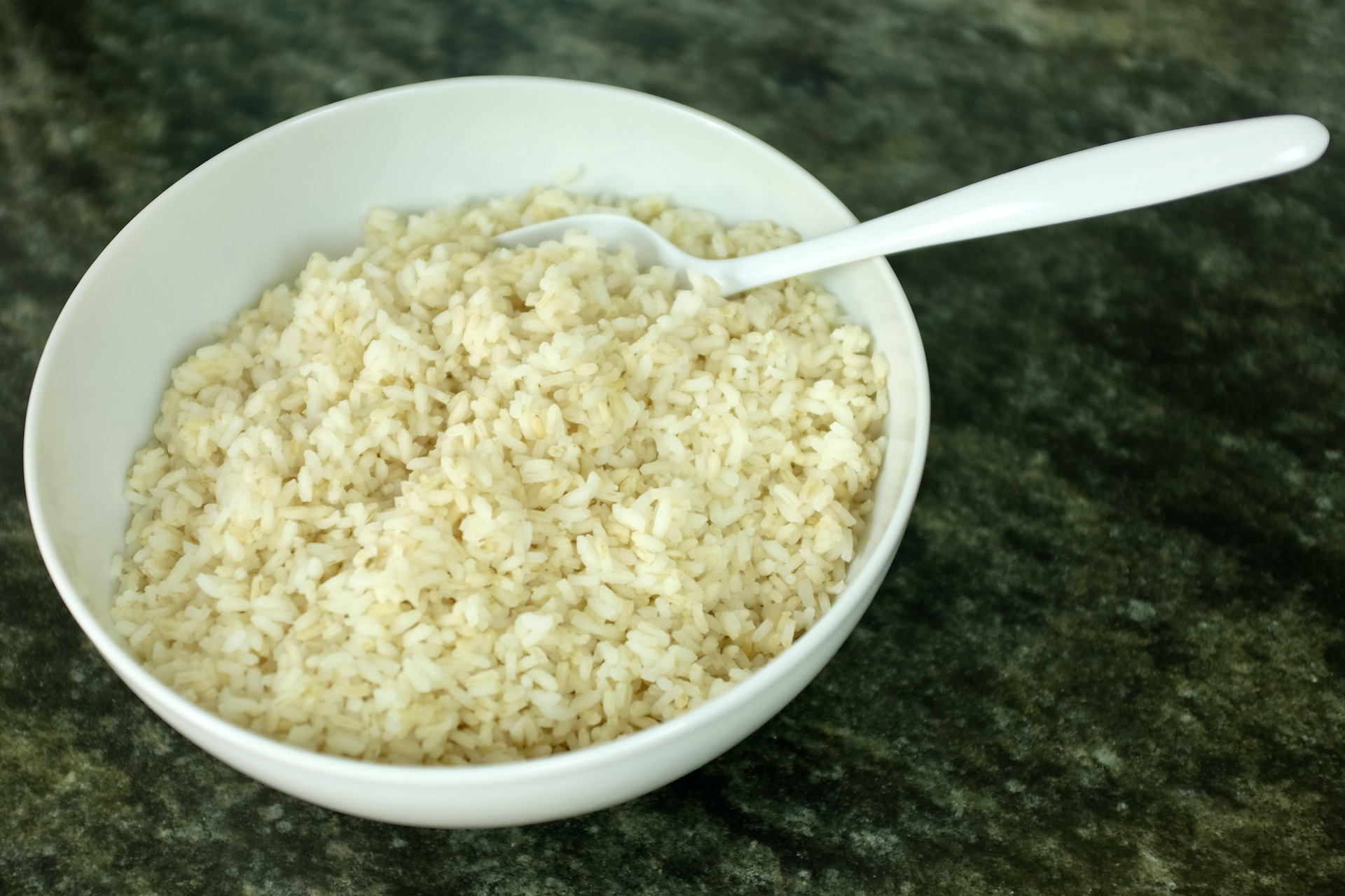 boiled semi milled white rice