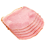 cooked ham slice