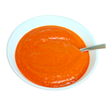 spicy paste of roasted red bell peppers